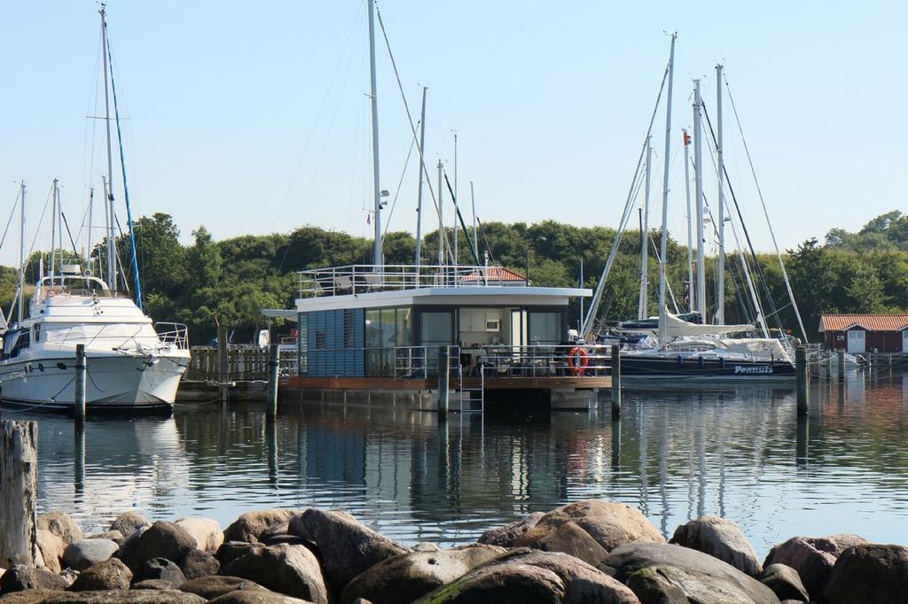 Hotel Hausboot Fjordblik Kollund Osterskov Zewnętrze zdjęcie