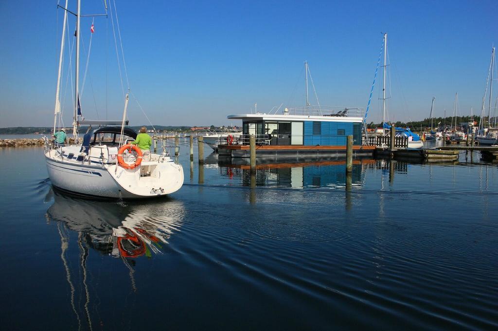 Hotel Hausboot Fjordblik Kollund Osterskov Zewnętrze zdjęcie